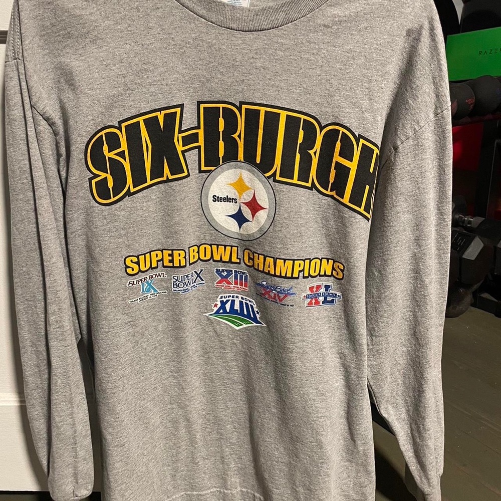 vintage pittsburg steelers long sleeve L #steelers #pittsburgh